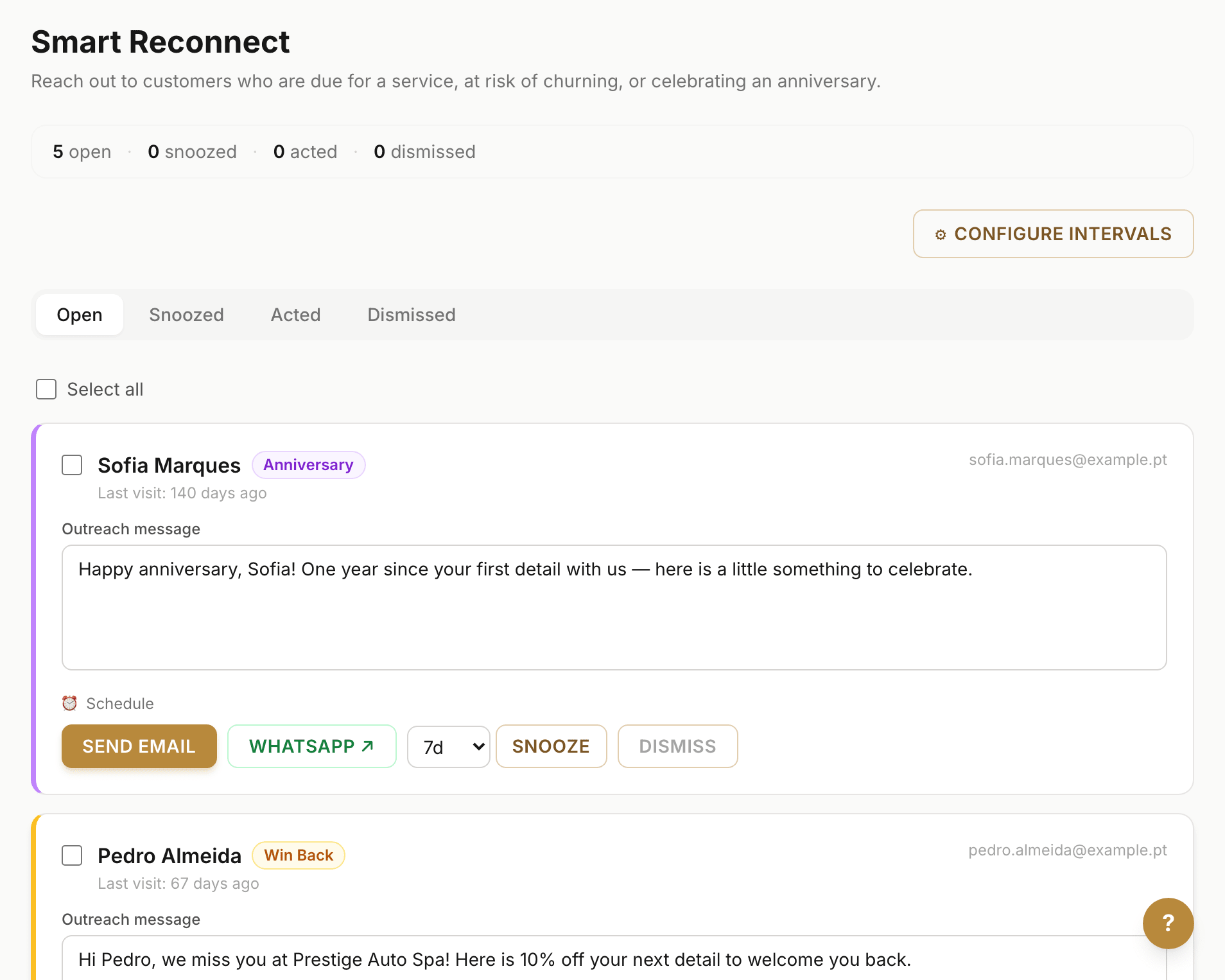 Smart Reconnect